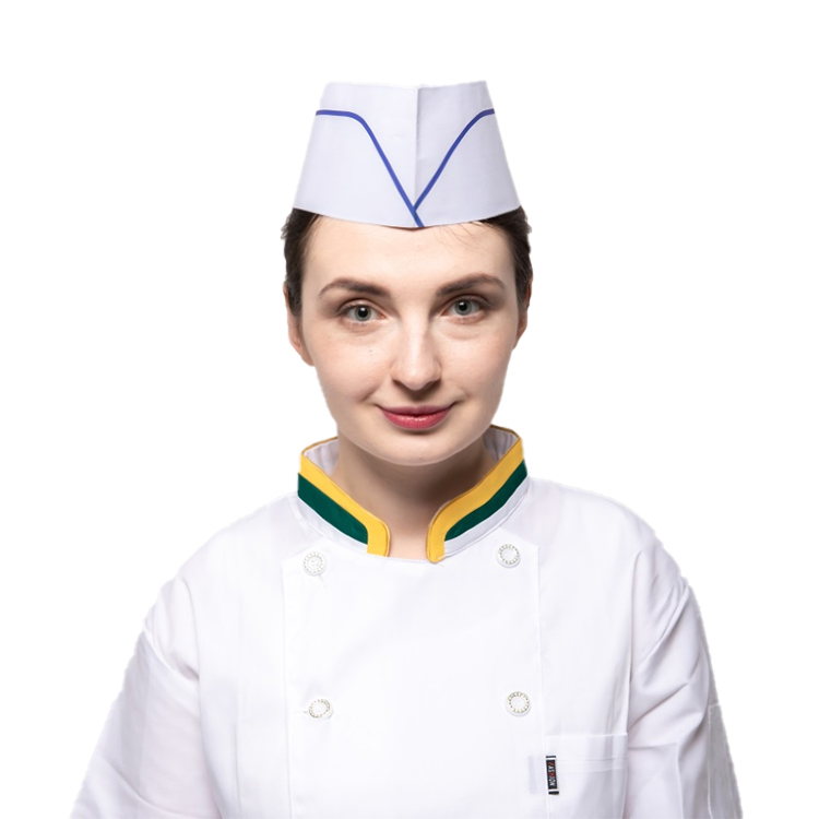 Supply Disposable kitchen cap Paper cap (with stripes) Wholesale