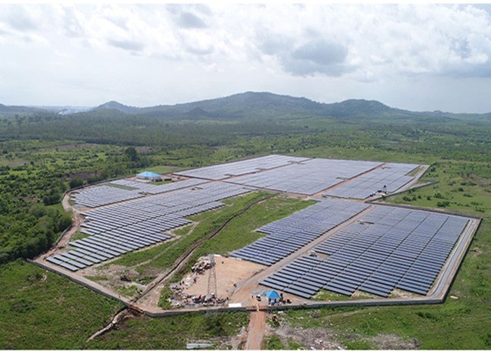 20 MW Solarkraftwerk