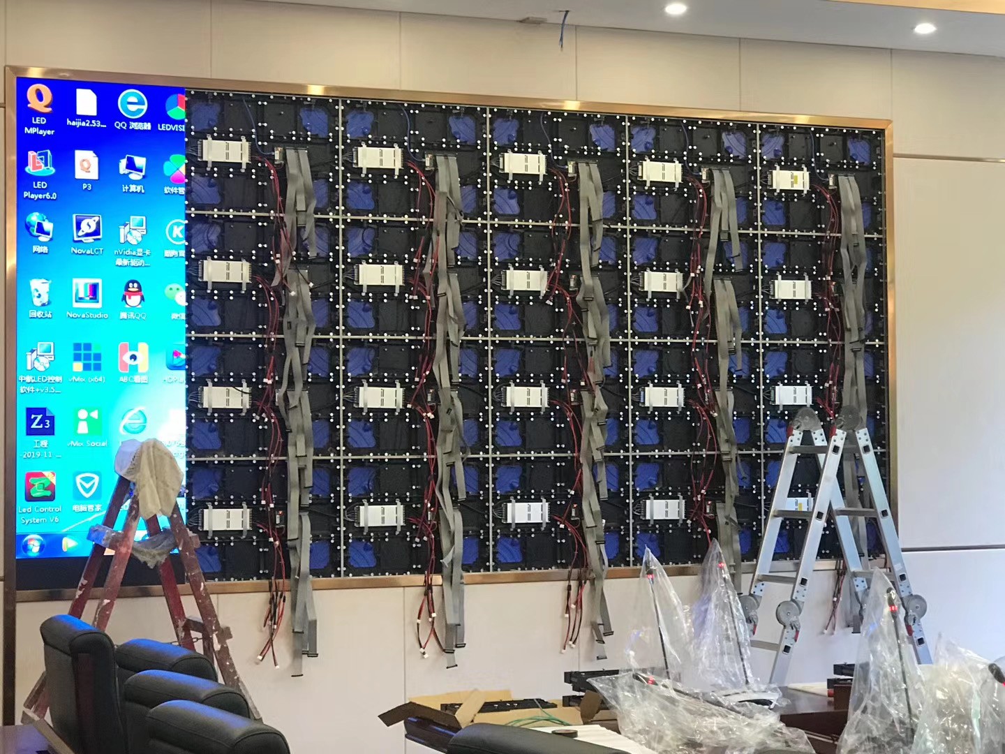 Fast Finished Installation Meeting Room Led Display
