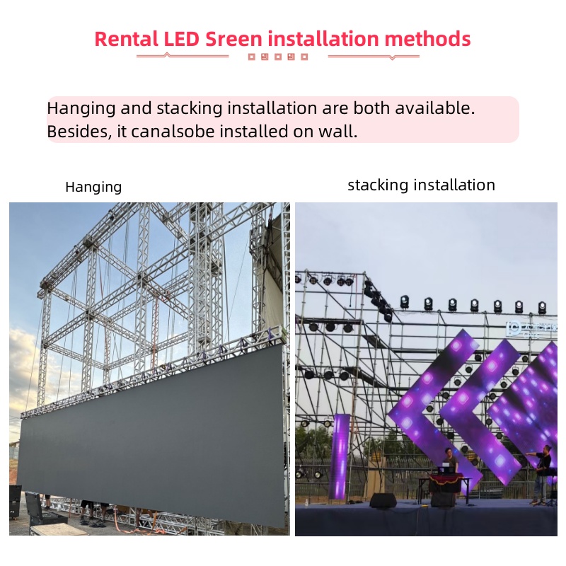 P3.91 Rental Outdoor Led Display rent a led screen