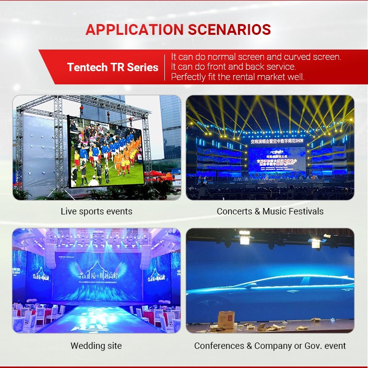 Tentech LED Screen Rentals for Events