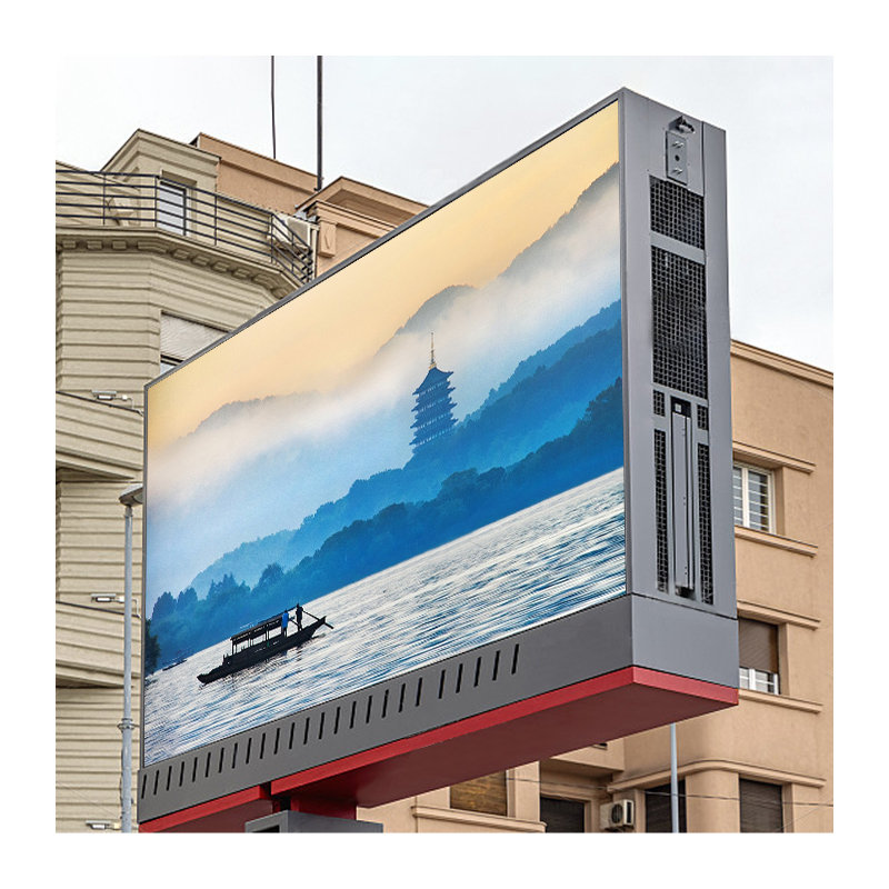 Fixed Installation LED Display Panel P10 Outdoor 960*960mm Iron Cabinet Full Color Advertising LED Screen