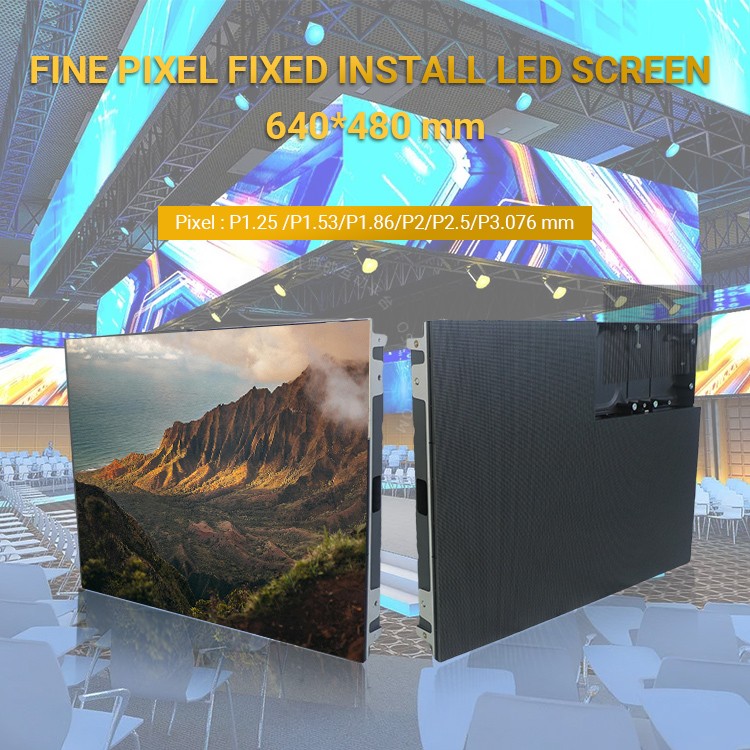 Small pixel pitch led display refers to indoor led display