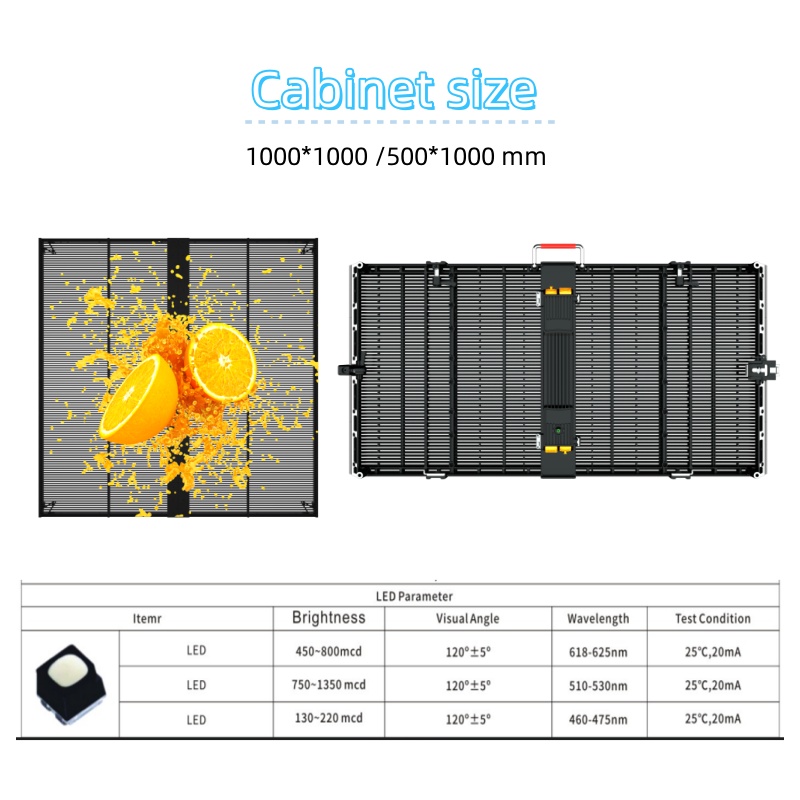 Transparent LED Displays and Screens for Wall, Film, Mesh, Net, and Glass