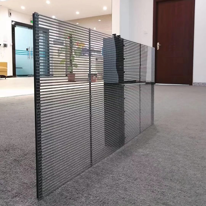 Transparent LED Digital Signage Display for Indoor and Outdoor Usages