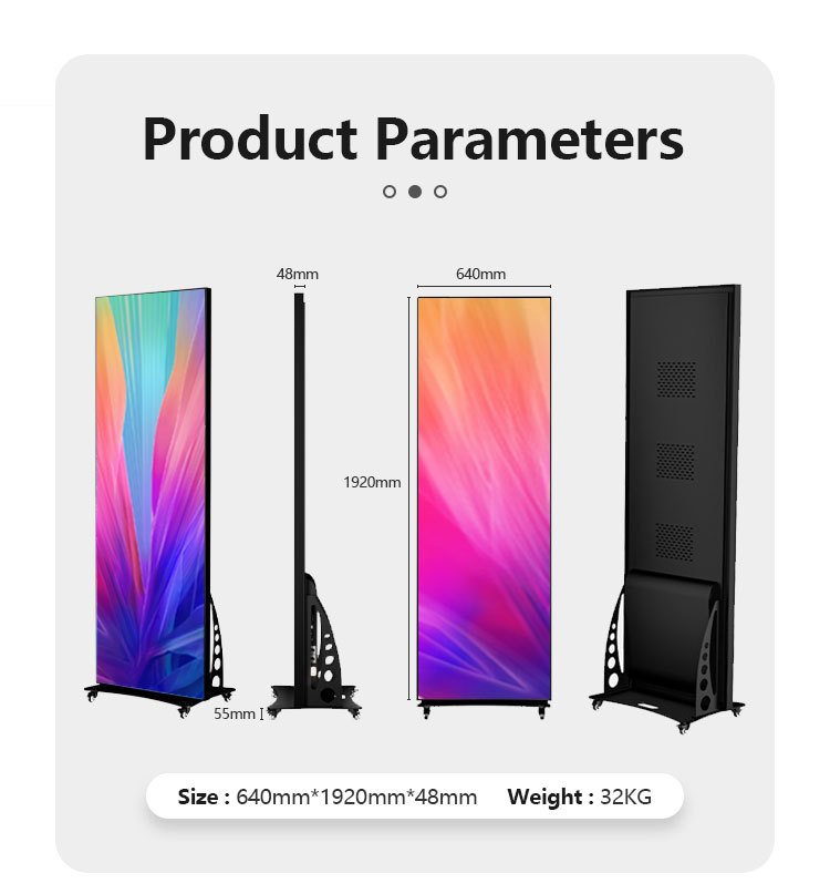 Digital LED Poster Display Screen Factory Price