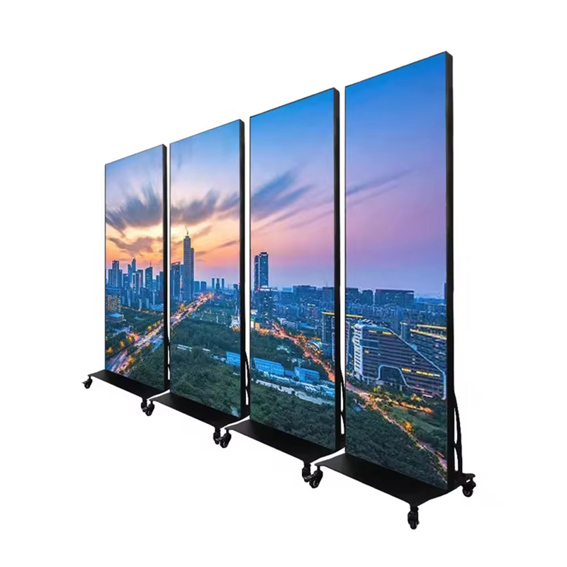 LED Freestanding Digital Poster | Indoor Display Standee