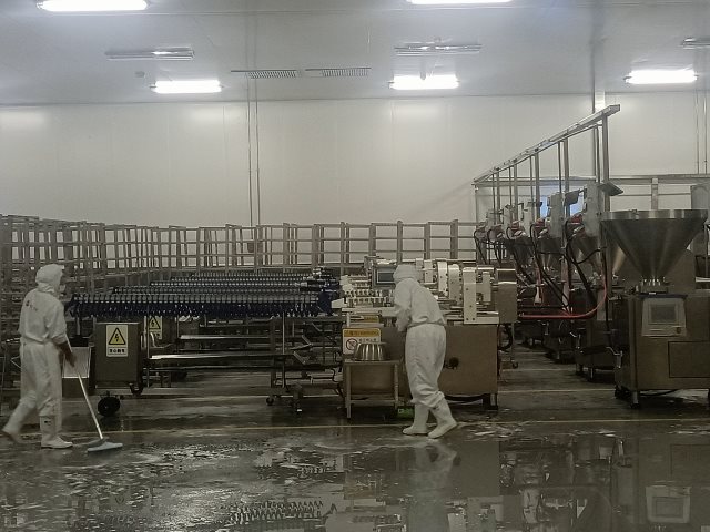 Serval lines for Automatic Sausage Production