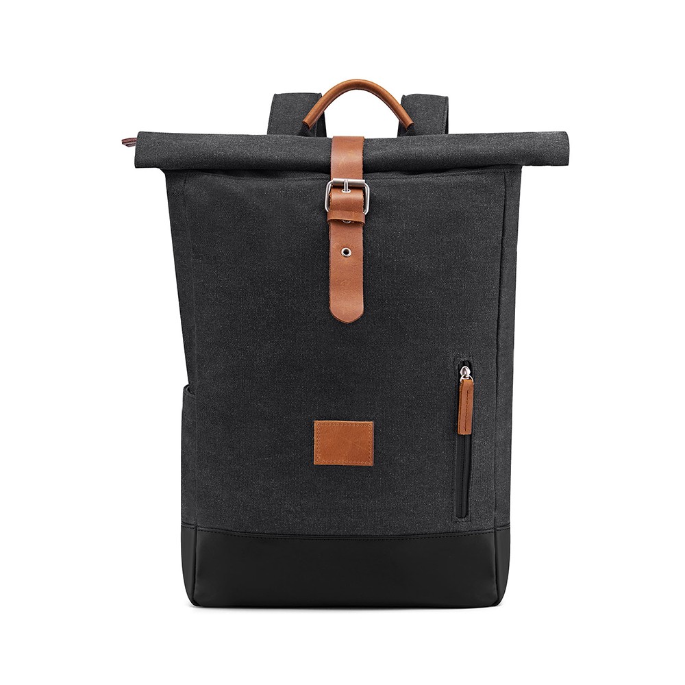Рюкзак для ноутбука из промытой холщовой ткани для мужчин