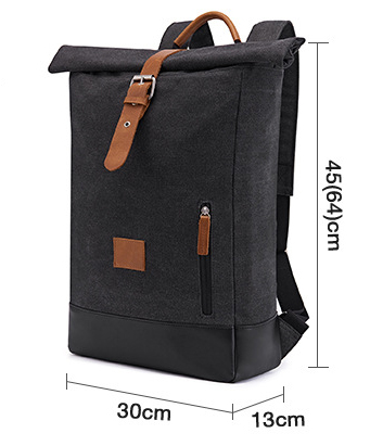 canvas laptop backpack