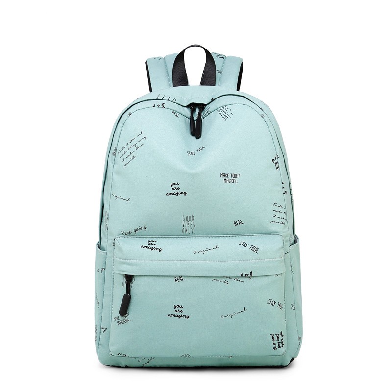 Fashion Printing School Laptop Backpack Factory