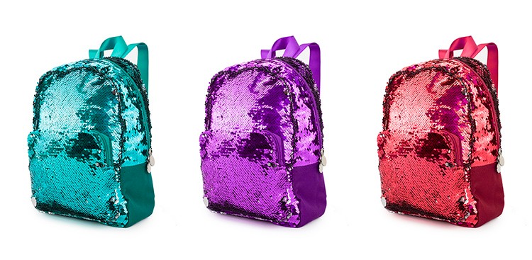 Китай Симпатичная детская школьная сумка с пайетками, производитель