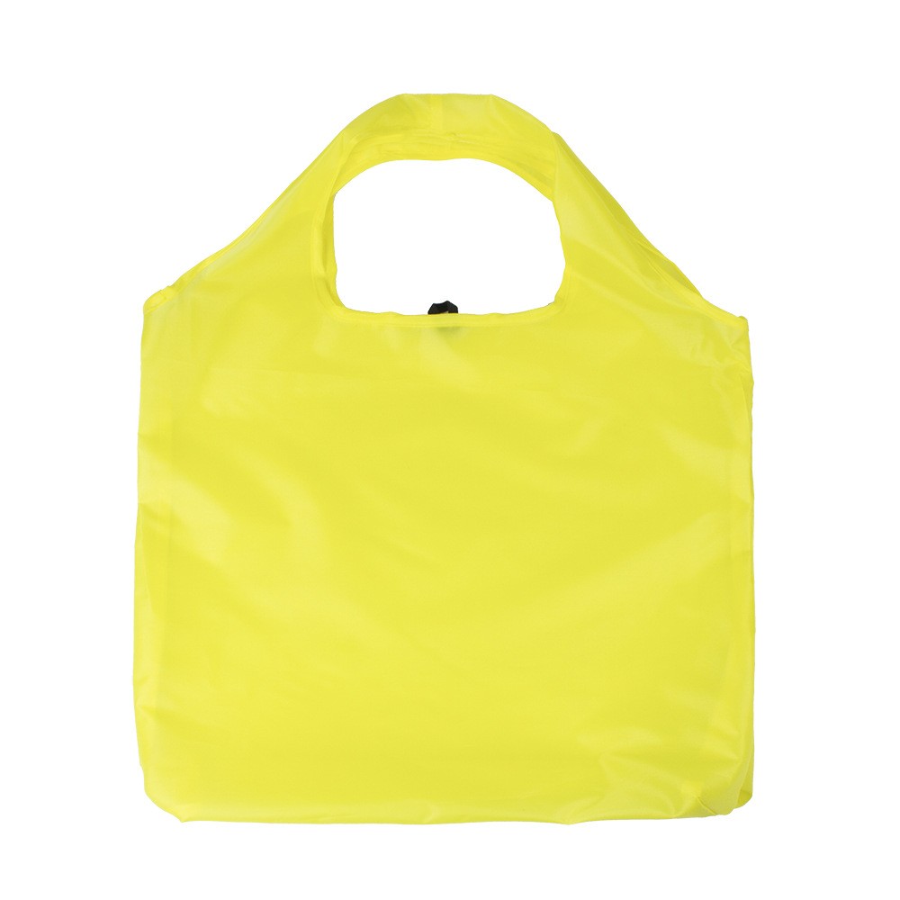 Składana, przyjazna dla środowiska torba na zakupy w jednolitym kolorze