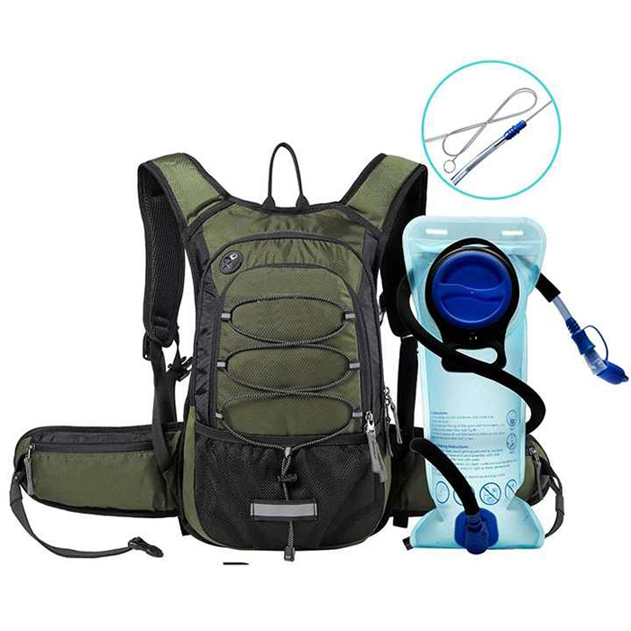 Cycling Backpack With 2 Liter Water Bladder Factory