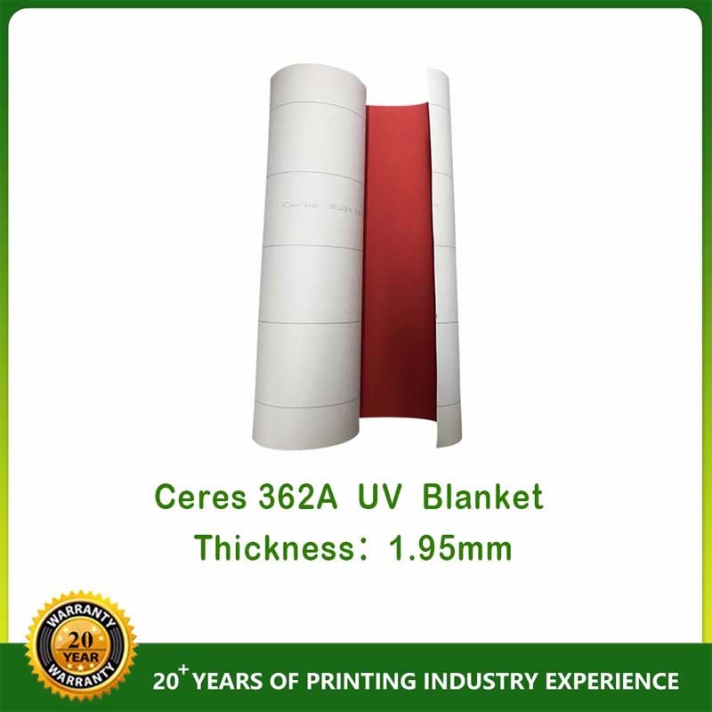 Pătură de cauciuc cu rolă UV Ceres 362A pentru imprimare offset