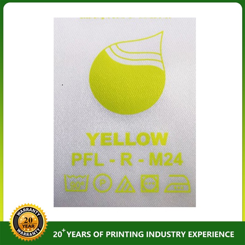 Tinta de impressão de etiquetas rotativas de tecido flexo para fitas de tecido têxtil