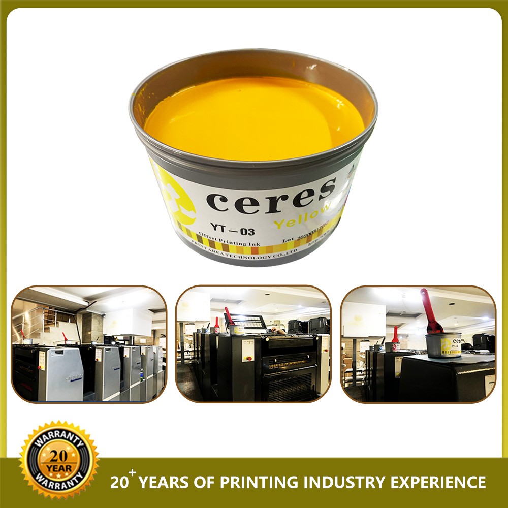 Ceres YT-03 Soy Ink For Offset Printing Machine