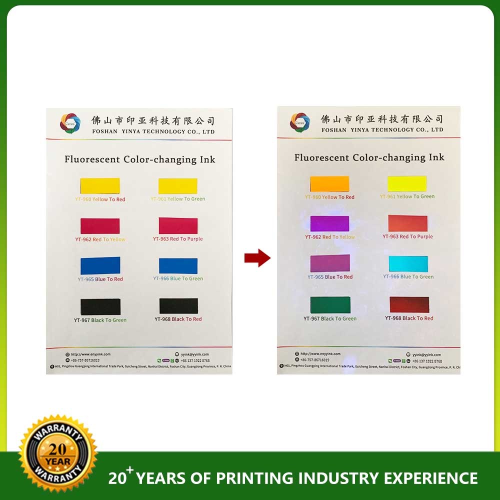Ceres Solvent Based Screen UV Fluorescent Ink