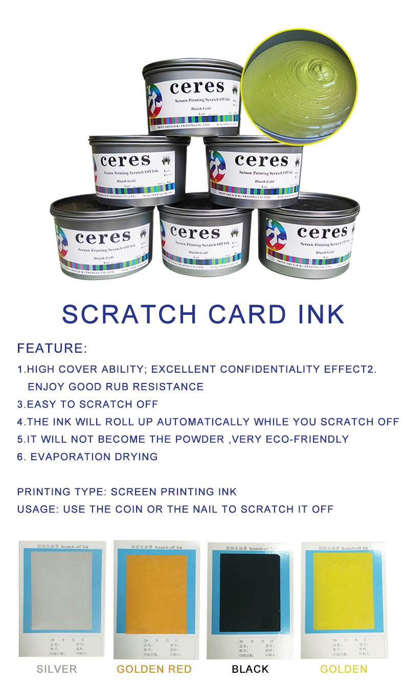 Scratch-Off Printing Services and Products