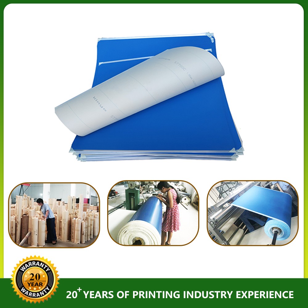 Offset rubber blanket