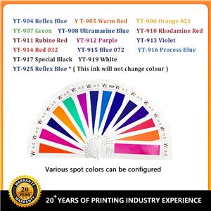 Cerneală pentru imprimare offset Ceres Ink YT-914 Pantone Color Warm Red