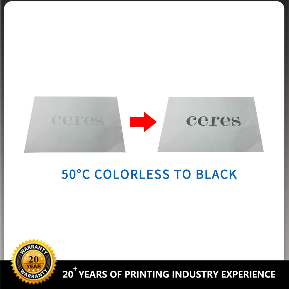 50degree Red to Colorless Temperature Sensitive Ink