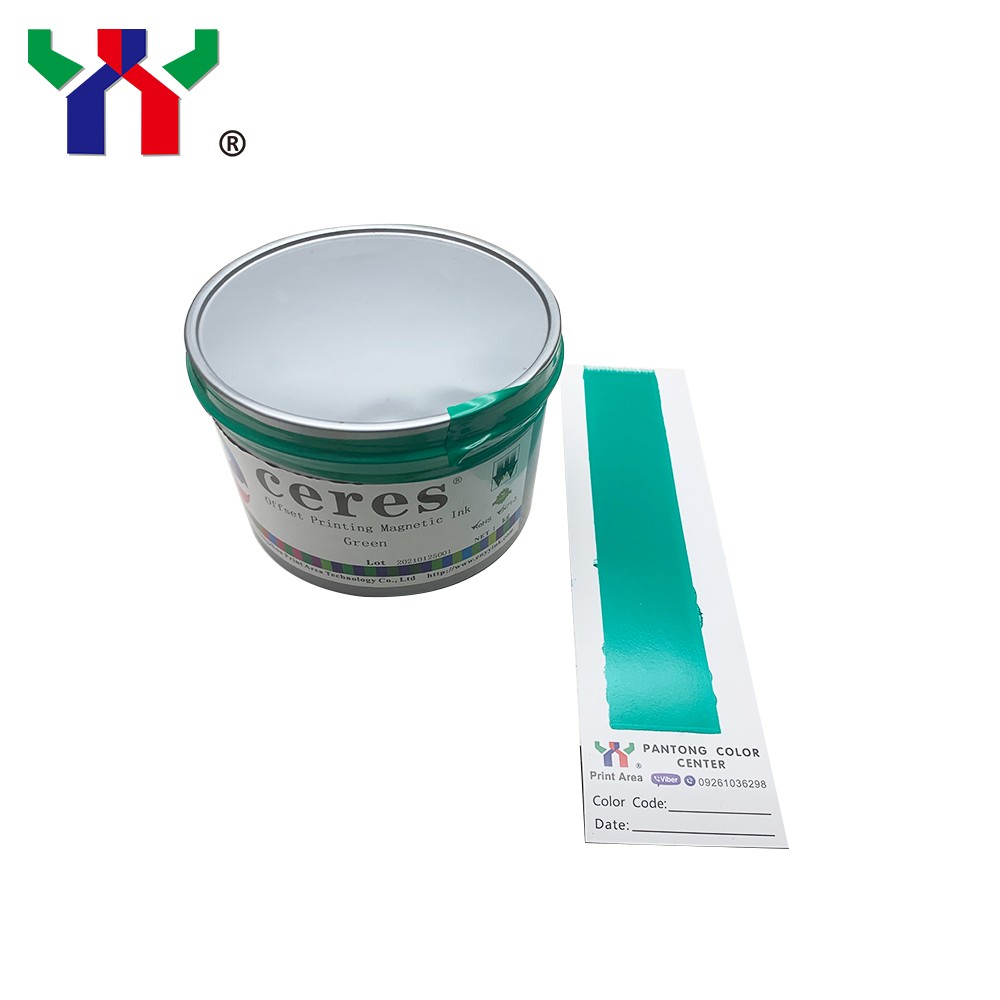 Green Magnetic Ink for Screen Printing and Offset Printing