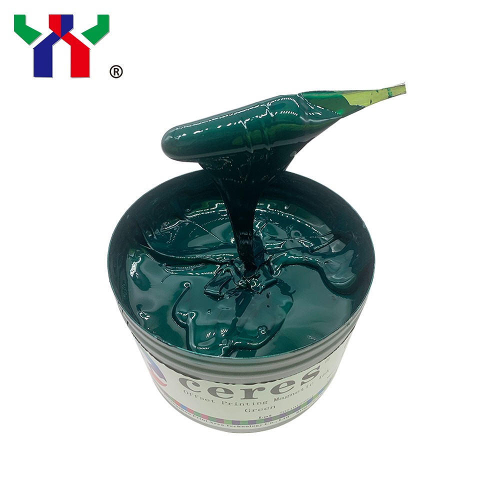 Green Magnetic Ink for Screen Printing and Offset Printing