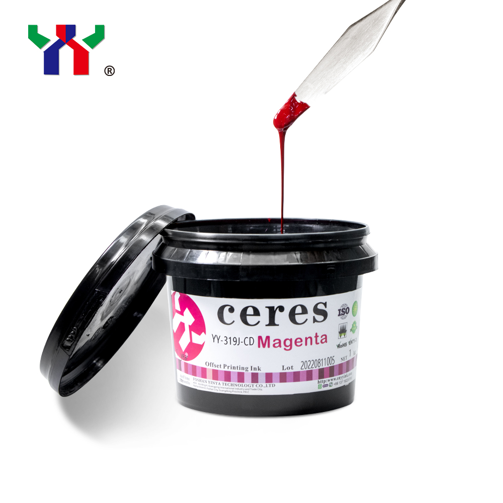 Ceres Ink | UV Offset Ink for Bank Card Printing | Model:YY319J-CD
