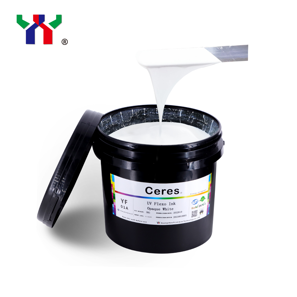 China supply UV Flexo Ink Opaque White |Flexo Ink Manufacturer
