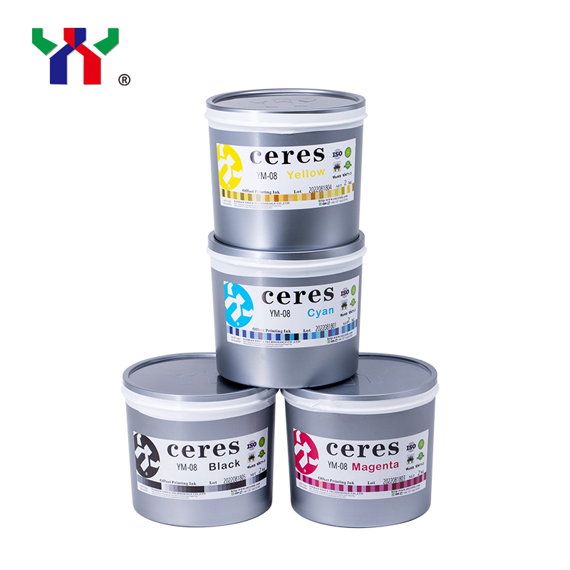 Ceres Three Piece Cans Metal Decorating Offset Ink