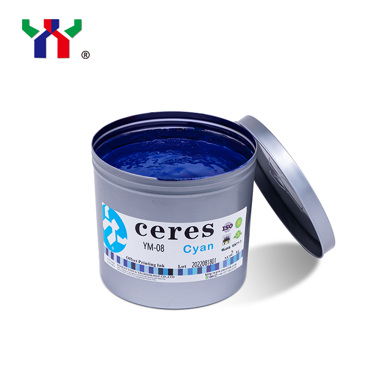 Китай Офсетная краска Ceres из трех частей для украшения металла, производитель