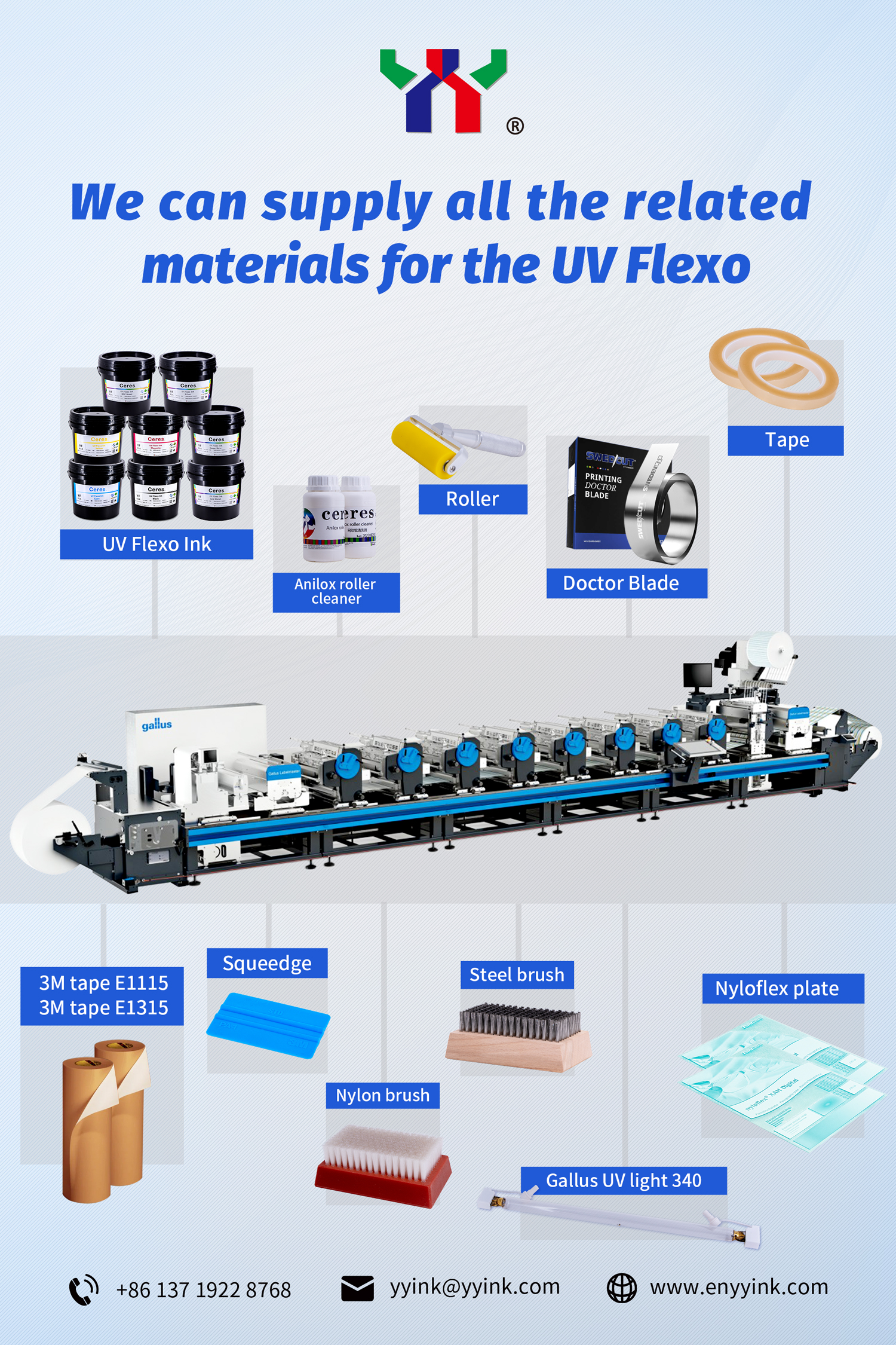 Китай Глянцевый УФ-лак для узкорулонной флексографской машины, производитель