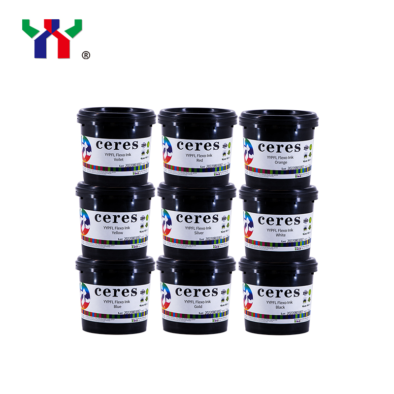 Ceres Flexographic printing ink for washing cloth label