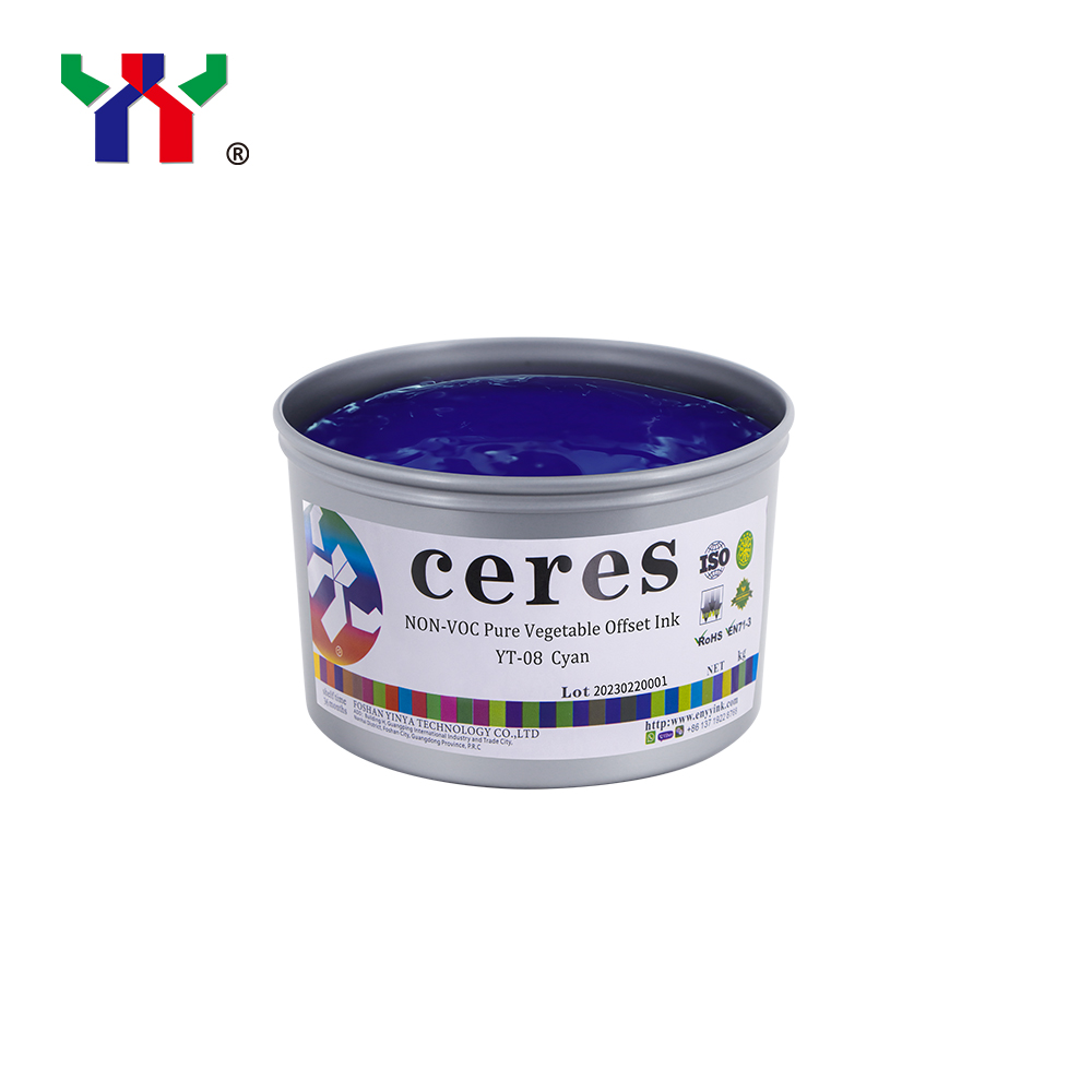 Ceres Pure Plant Offset Printing Ink