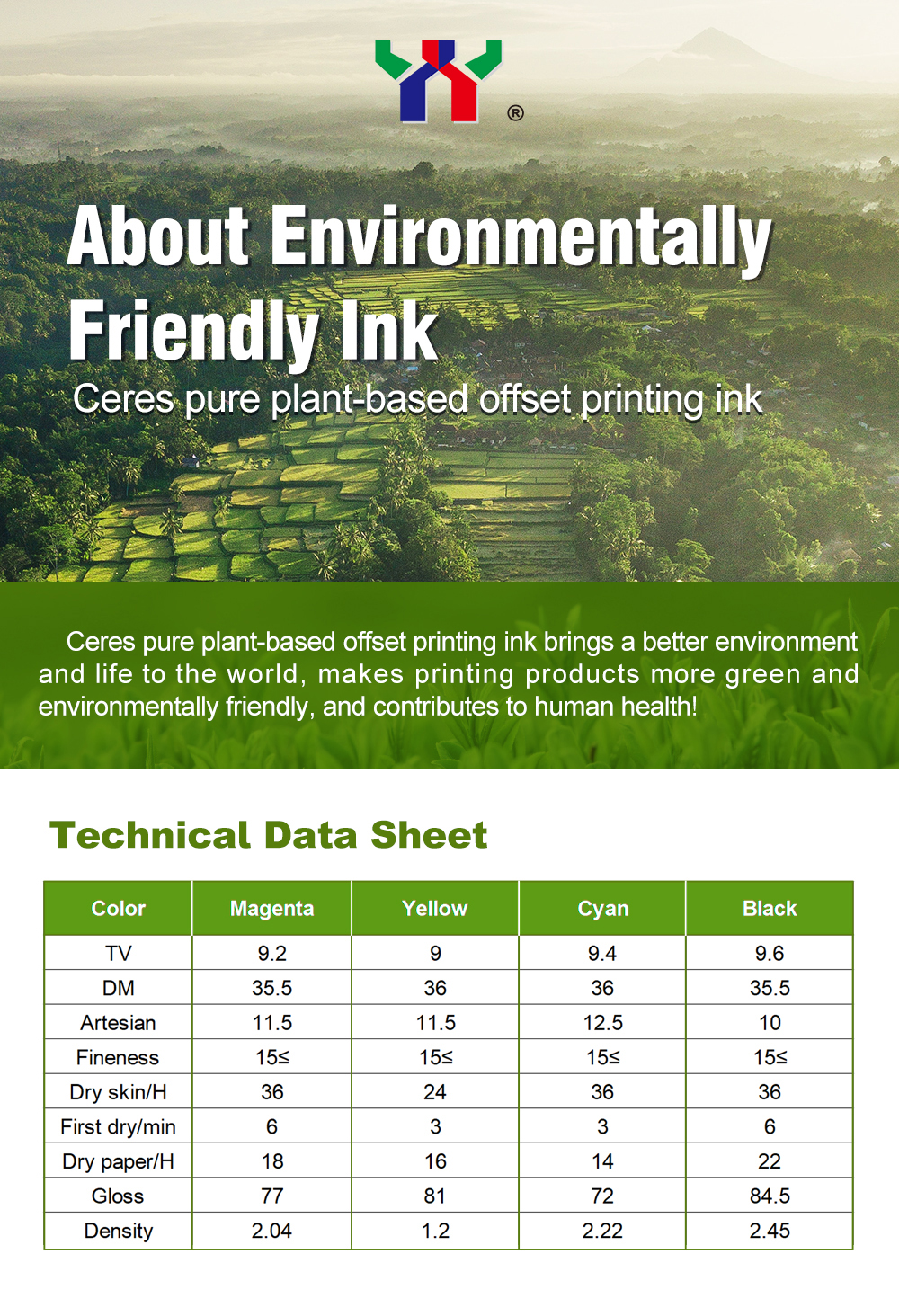 Soy Offset Printing Ink