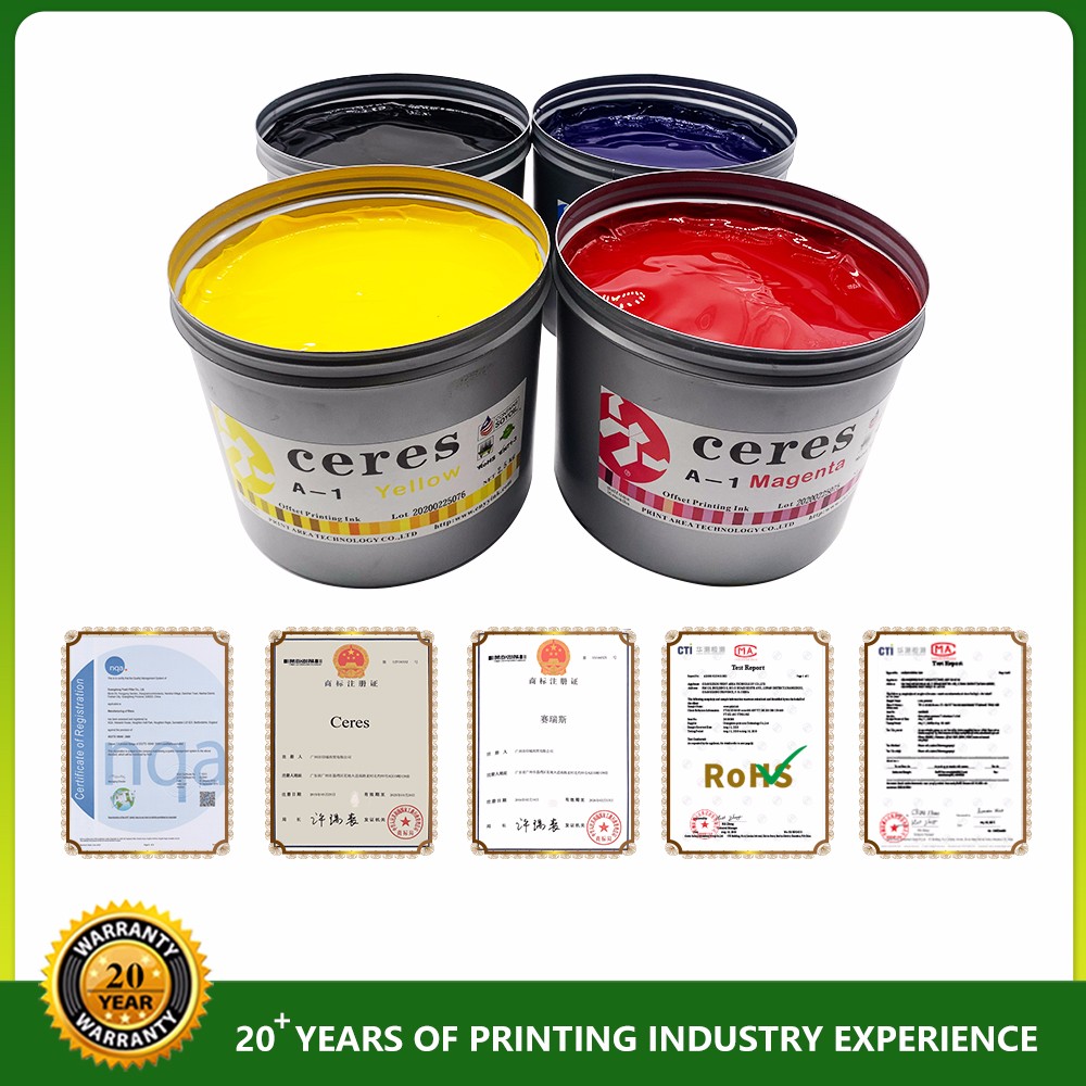 Offsetdruckfarbe Pantone