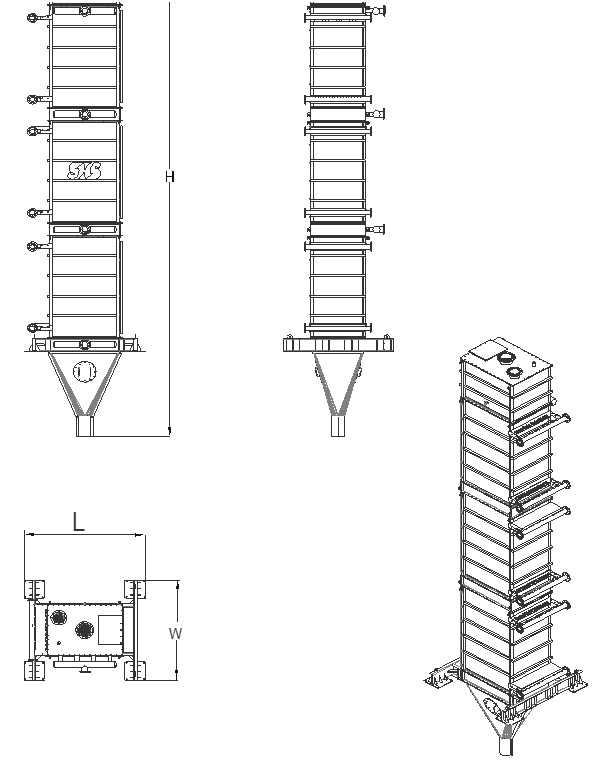 laser welded plate heat exchanger