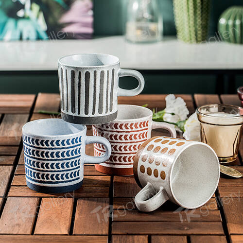 Mix Pattern Ceramic Mug
