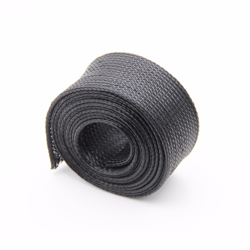 Two Color Balck and Red Pet Expandable Braided Sleeving - China