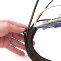 manguito de cable trenzado dividido