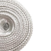 ارتفاع درجة الحرارة الألياف الزجاجية مضفر التغطيه