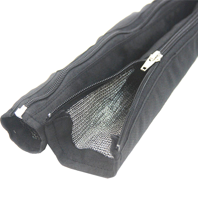 Zipper EMI shielding sleeves