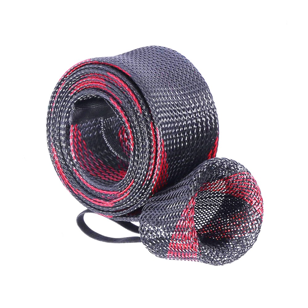 Supply PET Braided Wire Sleeve with rope Wholesale Factory - Xiamen Qx  Trade Co.,Ltd