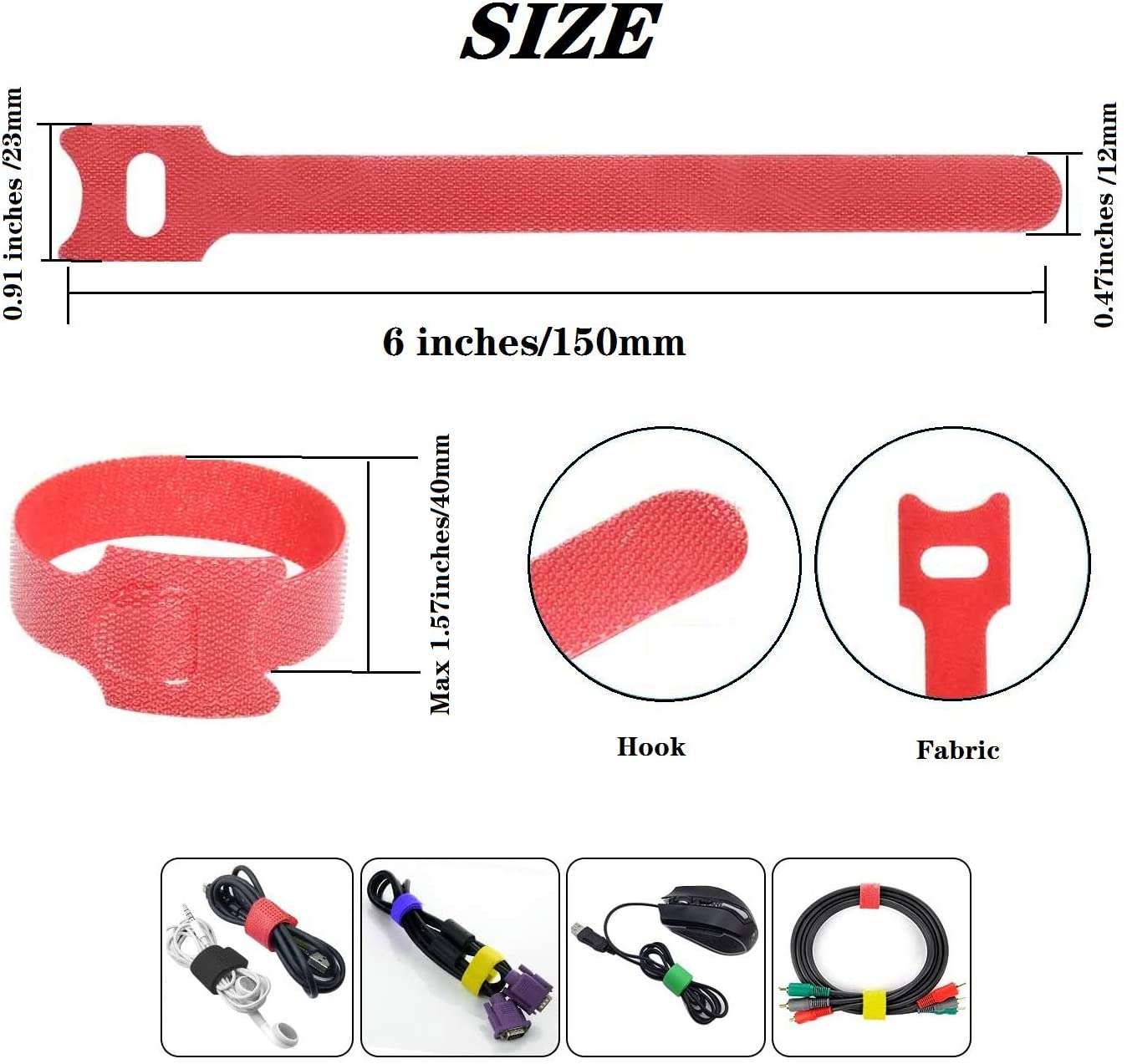 Reusable Fastening Cable Ties