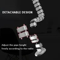 Verstellbare Spiralkabelabdeckungen für das Büro Wirbeldrahtmanagement Wirbelsäule