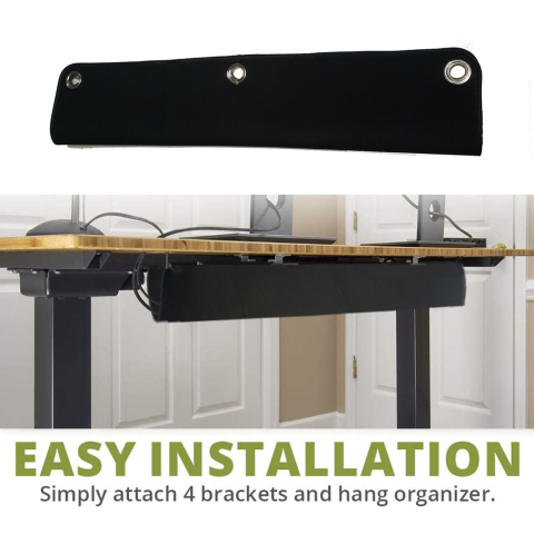 office desk wire management