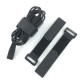 Hook and Loop cable Strap with buckle