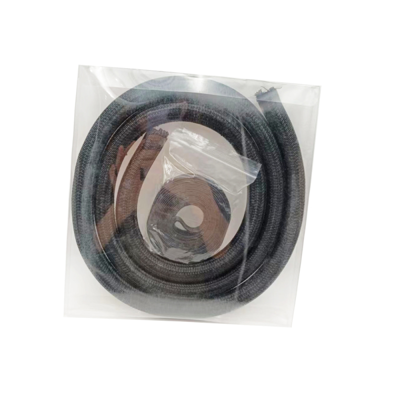 Kabelführungssystem 16 mm geteilte, geflochtene Kabelummantelung mit 1 Klettband