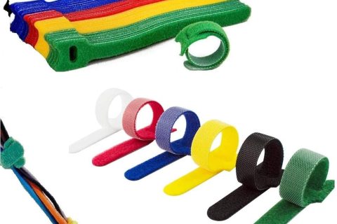 Attaches de câble à crochet et boucle